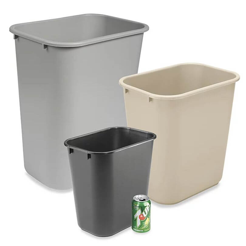 Janitorial And House Cleaning Products Roenter   Office Trash Can 2 