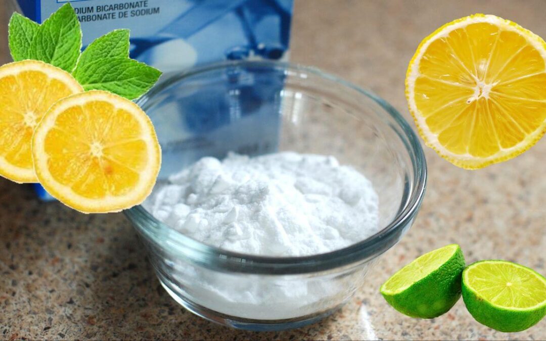 Cleaning with lemons and baking soda
