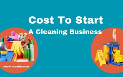 How much does it cost to start a cleaning Business?