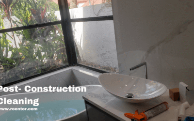 Post-construction cleaning company