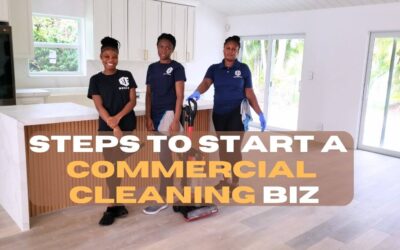 Steps to start a commercial cleaning business in 2024