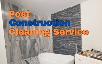 Benefits of Post-construction cleaning services