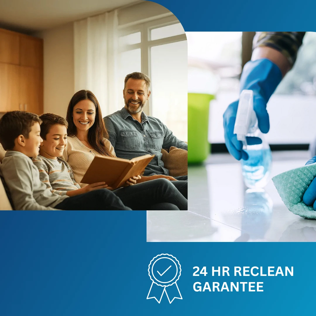 Roenter clean 24hr reclean guarantee